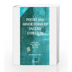 Poetry and Minor Forms of English Literature by Thorat Merchant Valke Book-9780195672350