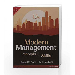 Modern Management: Concepts an by Certo Book-9789332549968