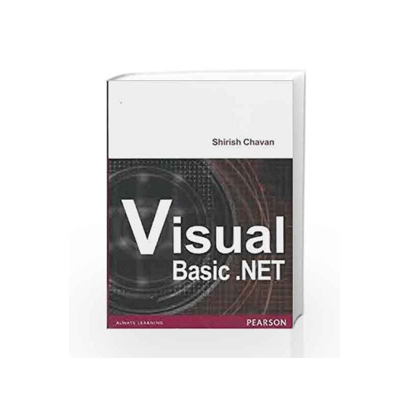 Visual Basic.Net by Shirish Chavan Book-9788131713914
