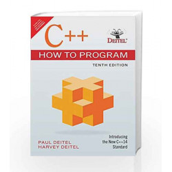 C++ How to Program, 10e by Deitel Paul Book-9789332585737