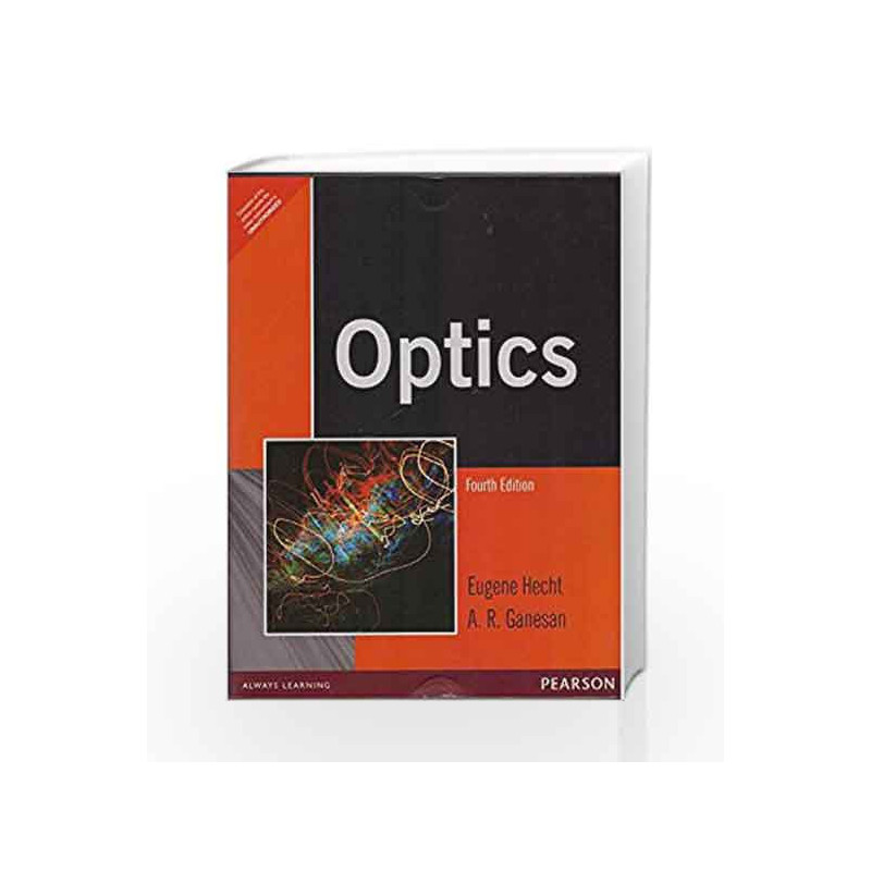 Optics 4th Edition by Hecht Book-9788131718070