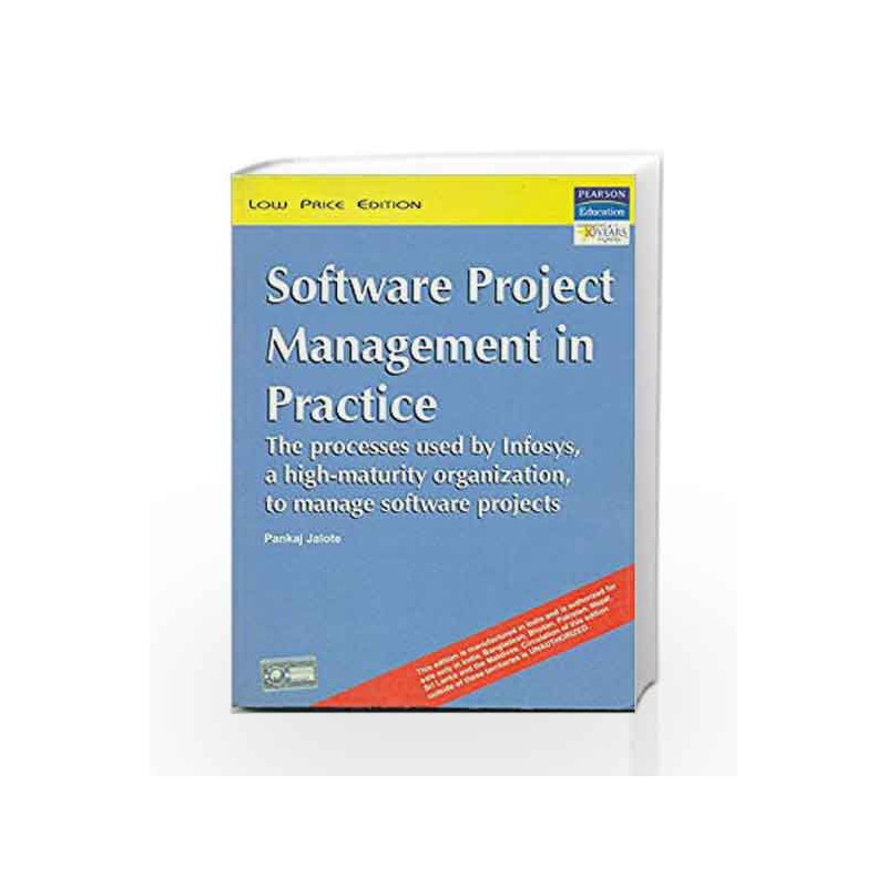 Soft Ware Project Management In Practice (Old Edition) by Pankaj Jalote Book-9788177588576