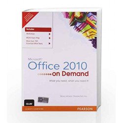 Microsoft Office 2010......on Demand by Johnson Book-9788131770641