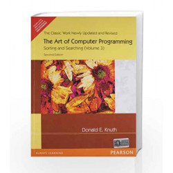 Art Of Computer Programming Volume 3 by Knuth Book-9788131709832
