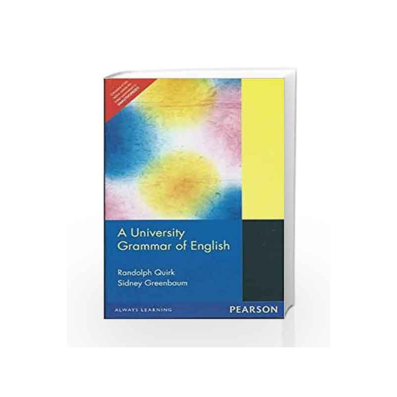 A University Grammar of English, 1e by QUIRK Book-9788177587500