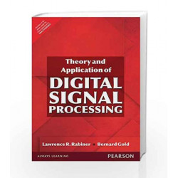 Theory and Application of Digital Signal by Rabiner/Gold Book-9789332560123