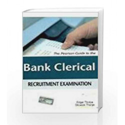 The Pearson Guide to the Bank Clerical Recruitment Examination by Showick Thorpe Book-9788131717523