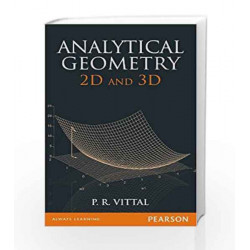 Analytical Geometry: 2D and 3D, 1e by Vittal Book-9788131773604