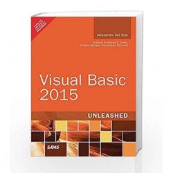 Visual Basic 2015 Unleashed by Sole Book-9789332570900