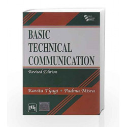 Basic Technical Communication by Tyagi Book-9788120342385