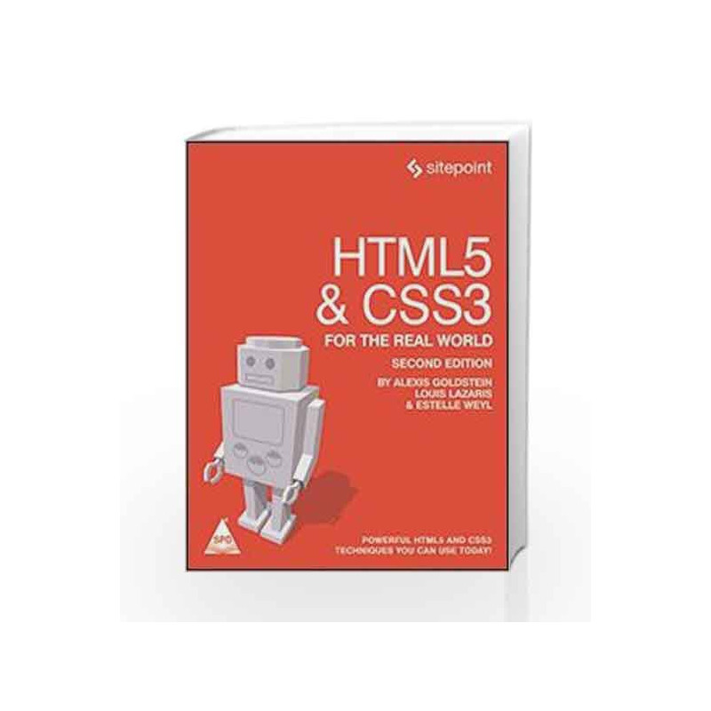 HTML5 & CSS3 for the Real World by Alexis Goldstein Book-9789352131617