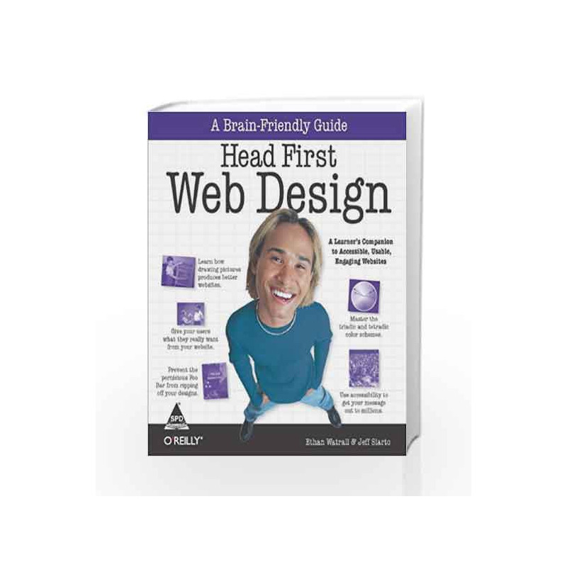 Head First Web Design by Watrall Book-9788184046601