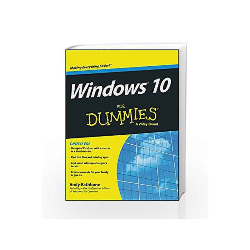Windows 10 for Dummies by ANDY Book-9788126557929