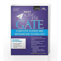 Wiley Acing the Gate: Computer Science and Information Technology, 2018ed by Anil Kumar Verma Book-9788126567393