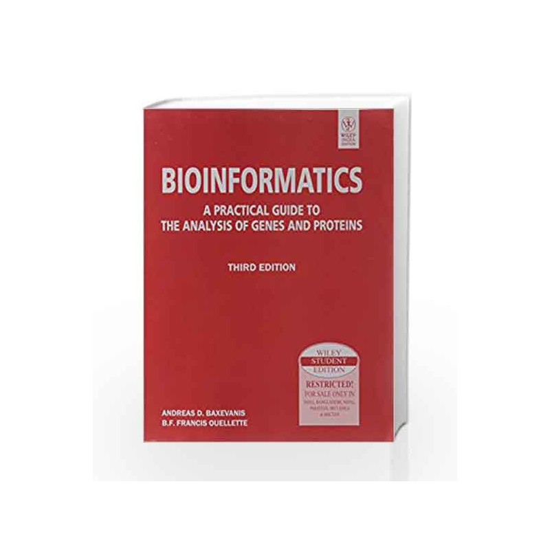 Bioinformatics, 3ed by Andreas D. Baxevanis Book-9788126521920