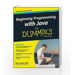 Beginning Programming with Java for Dummies, 4ed by Barry Burd Book-9788126552825
