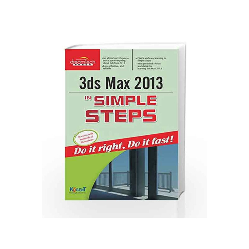 3ds Max 2013 in Simple Steps by Kogent Learning Solutions Inc. Book-9789350045985