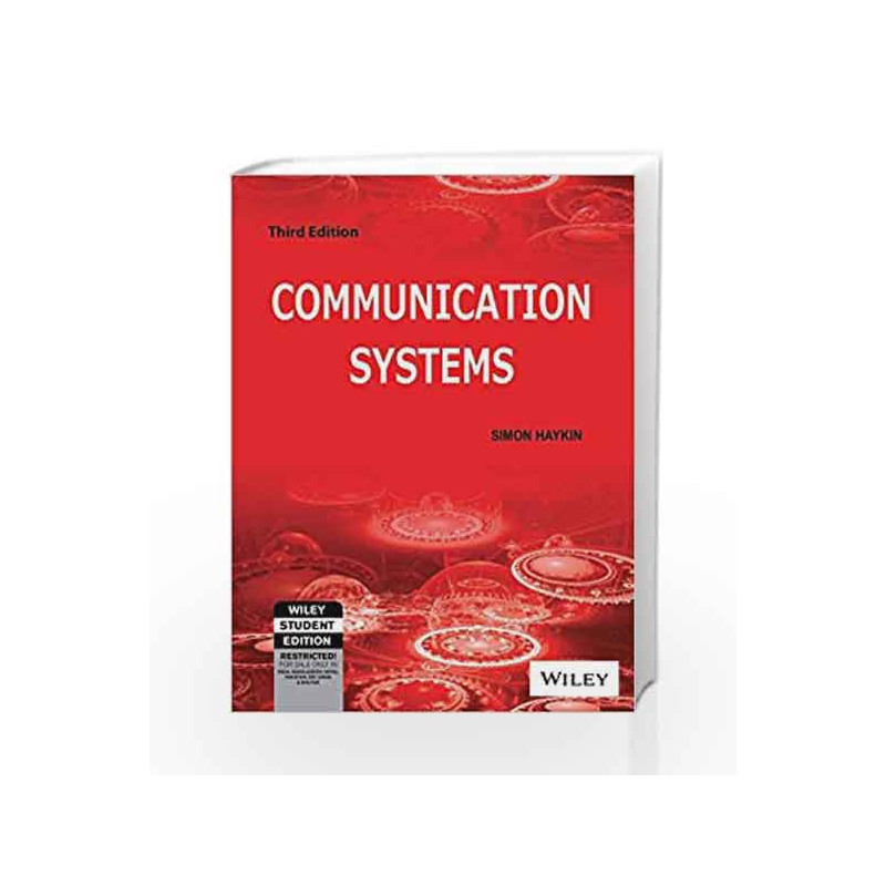 Communication Systems, 3ed by Simon Haykin Book-9788126513666