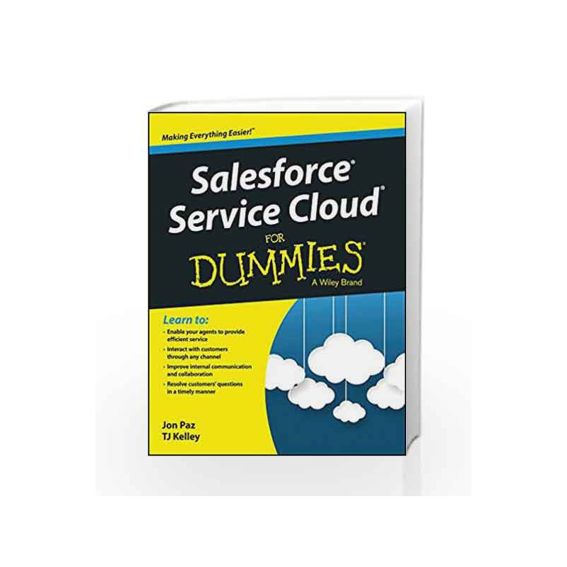 Salesforce Service Cloud for Dummies by Jon Paz Book-9788126555383