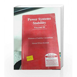 Power Systems Stability, Part I, Ii & Iii by Kimbark E. W Book-9789812530752