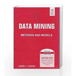 Data Mining Methods and Models by LAROSE Book-9788126507764