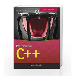 Professional C++, 3ed (WROX) by MARC Book-9788126552733