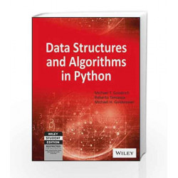 Data Structures and Algorithms in Python by MICHAEL T GOODRICH Book-9788126562176