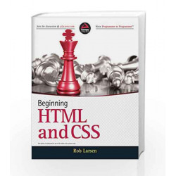 Beginning HTML and CSS by ROB LARSEN Book-9788126541713