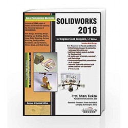 Solidworks 2016 For Engineers and Designers, 14ed (MISL-DT) by TICKOO Book-9789351199335