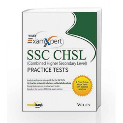 Wiley's ExamXpert SSC CHSL (Combined Higher Secondary Level) Practice Tests by Wiley India Book-9788126565665