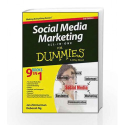 Social Media Marketing All-in-One For Dummies, 3ed by Jan Zimmerman Book-9788126560943