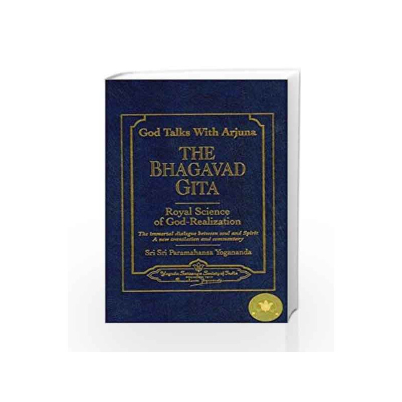 God Talks with Arjuna: The Bhagavad Gita (Slipcased) by YOGANANDA Book-9788189535001