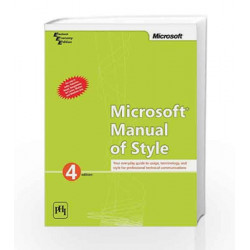Microsoft® Manual of Style by Phi Learning Book-9788120345591