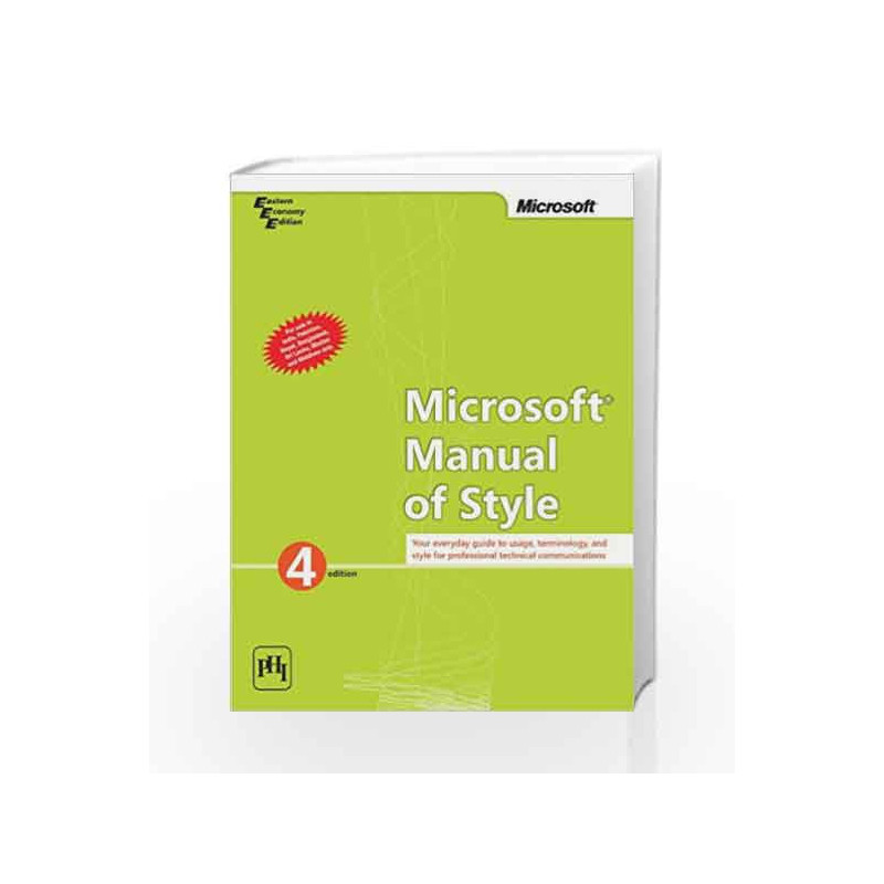 Microsoft Manual of Style 