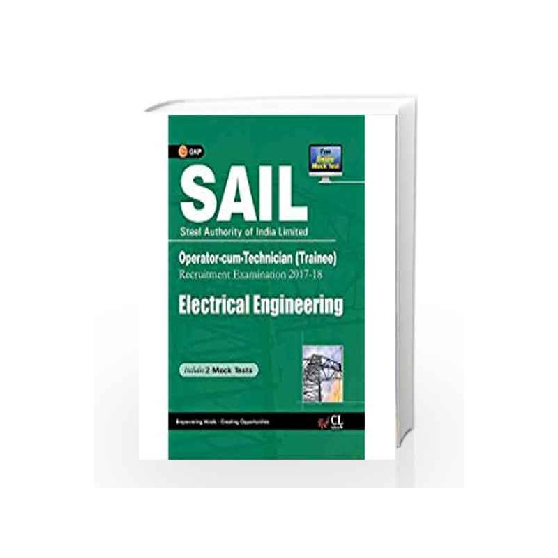 SAIL Electrical Engineering Operator cum Technician (Trainee) 2017-18 by GKP Book-9789386860200