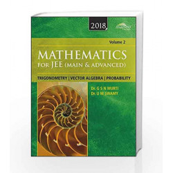 Wiley's Mathematics for JEE (Main & Advanced): Trigonometry, Vector Algebra, Probability, Vol 2, 2018 ed