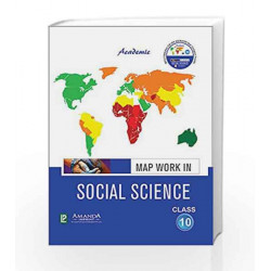 Academic Map Work in Social Science X by J.P. Singhal Book-9789380644004