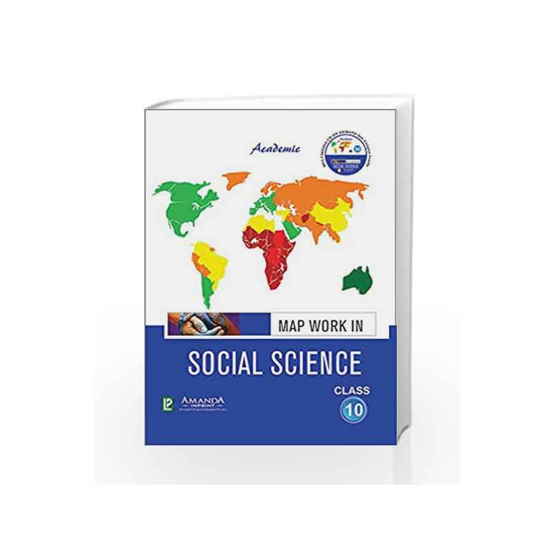 Academic Map Work in Social Science X by J.P. Singhal Book-9789380644004