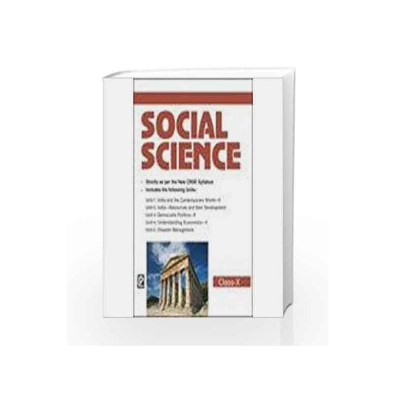 Comprehensive Social Science X by J. P. Singhal, Dr. Gulshan Rai, S. A. Siddiqui Dr. Yuthika Mishra Book-9788131804070