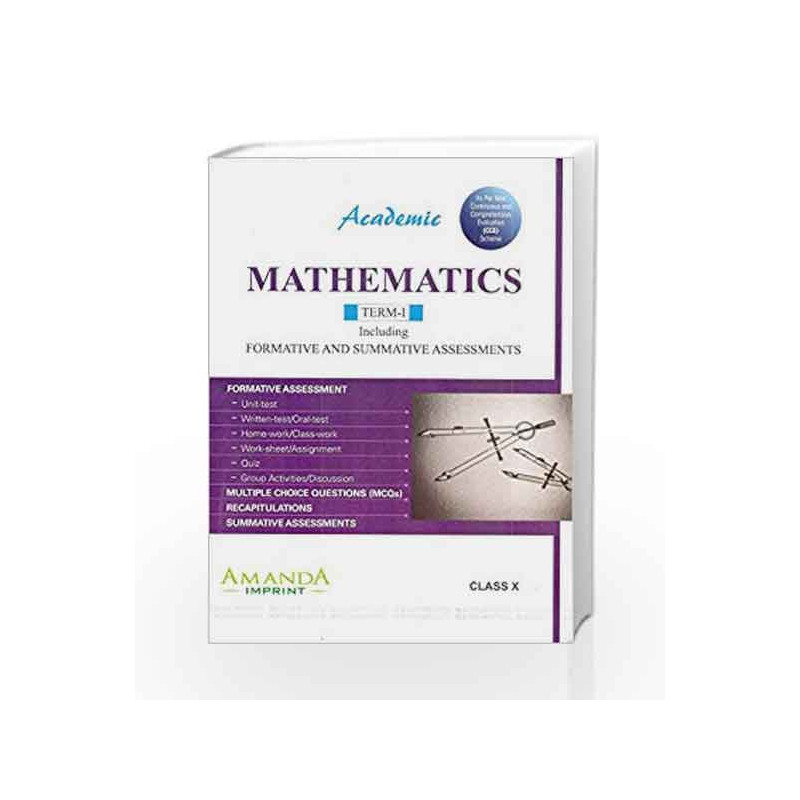 Academic Mathematics Term-I X by R.K. Bansal Book-9789380644226