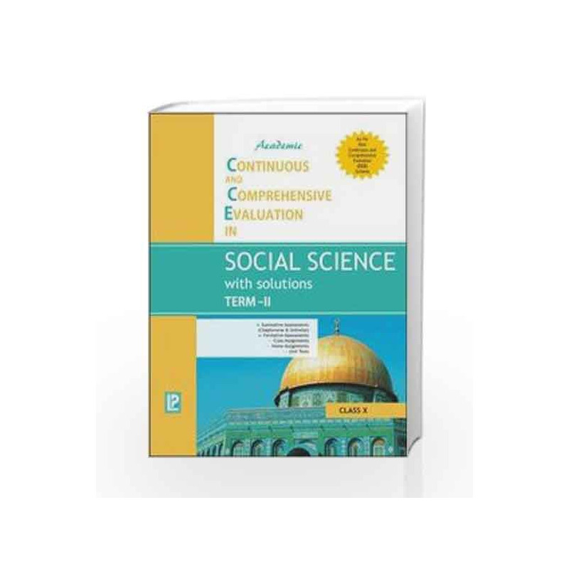Academic CCE in Social Science with Solutions Term-II X by J. P. Singhal Book-9789380644318