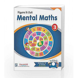 AMM3-4859-195 Mental Maths 3 by Aryaman Gupta Book-9789351382195