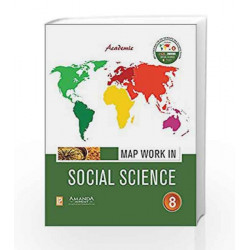 Academic Map Work in Social Science VIII by Shilpi Jain J. P. Singhal Book-9788190856089