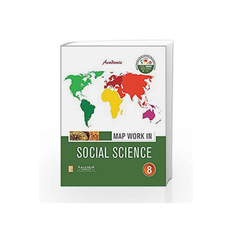 Academic Map Work in Social Science VIII by Shilpi Jain J. P. Singhal Book-9788190856089