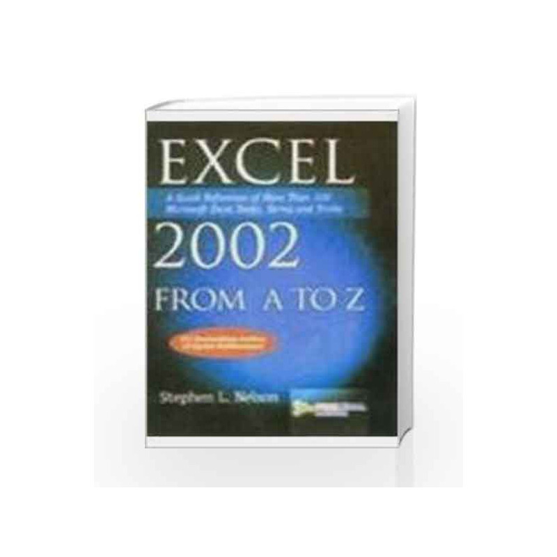 Excel 2002 from A to Z by Stephen L. Nelson Book-9788170083221