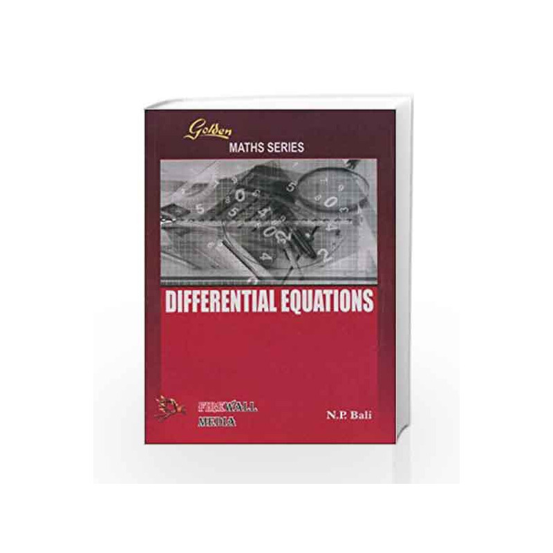 Golden Differential Equations by N.P. Bali Book-9788170089391
