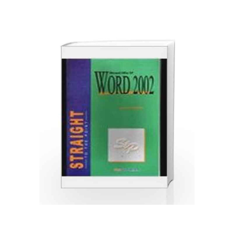 Word 2002 (Straight to the Point) by Corinne Hervo Book-9788170084600