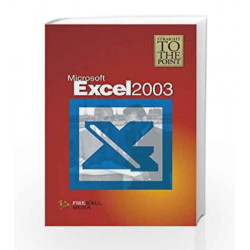 MS Excel 2003 (Straight to the Point) by Firewall Media Book-9788170088141