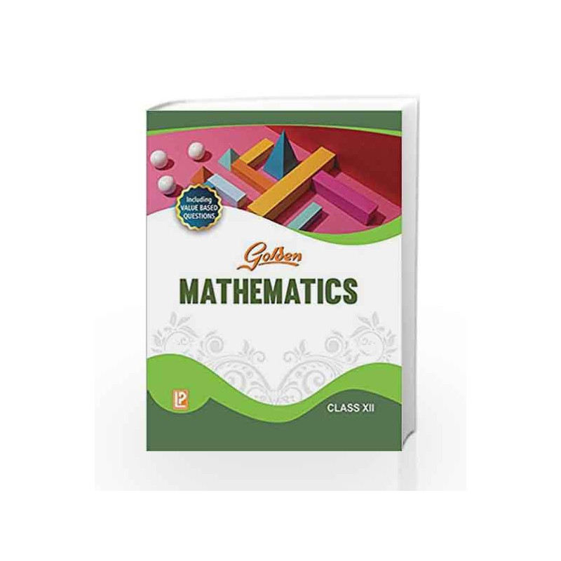 G12-4680-380 Golden Mathematics XII by A. P. Prabhakaran Book-9789351381617