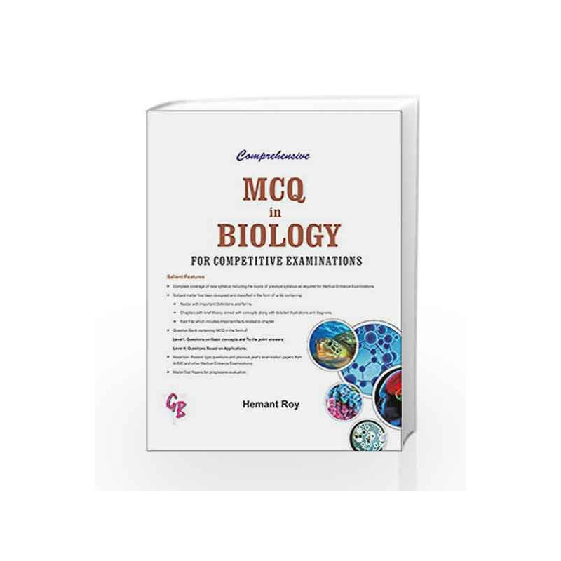 Comprehensive MCQs in Biology by Shri Hemant Roy Book-9788179681428